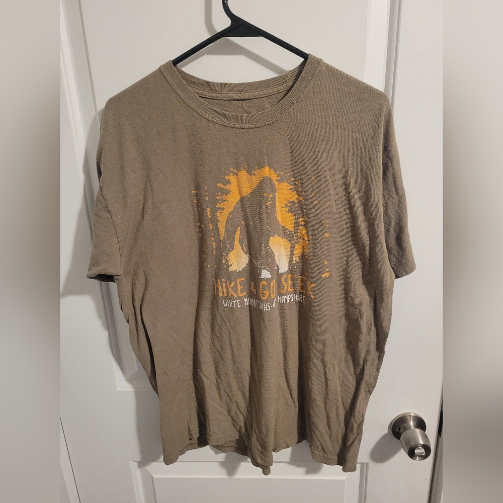 White mountains, NH Bigfoot tee